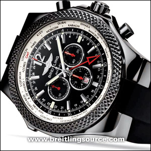 Limited - Breitling Bentley GMT Midnight Carbon - m47362